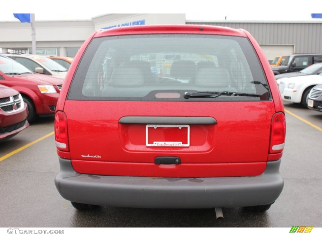 2000 Caravan  - Flame Red / Mist Grey photo #12