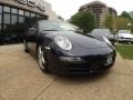 2005 Basalt Black Metallic Porsche 911 Carrera Coupe  photo #3