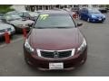 2008 Basque Red Pearl Honda Accord EX-L V6 Sedan  photo #2