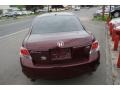 2008 Basque Red Pearl Honda Accord EX-L V6 Sedan  photo #5