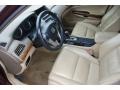 2008 Basque Red Pearl Honda Accord EX-L V6 Sedan  photo #9