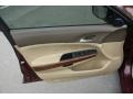 2008 Basque Red Pearl Honda Accord EX-L V6 Sedan  photo #10