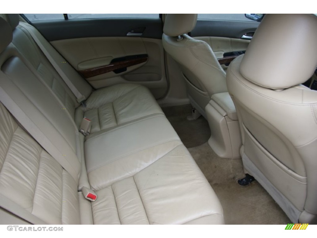2008 Accord EX-L V6 Sedan - Basque Red Pearl / Gray photo #12