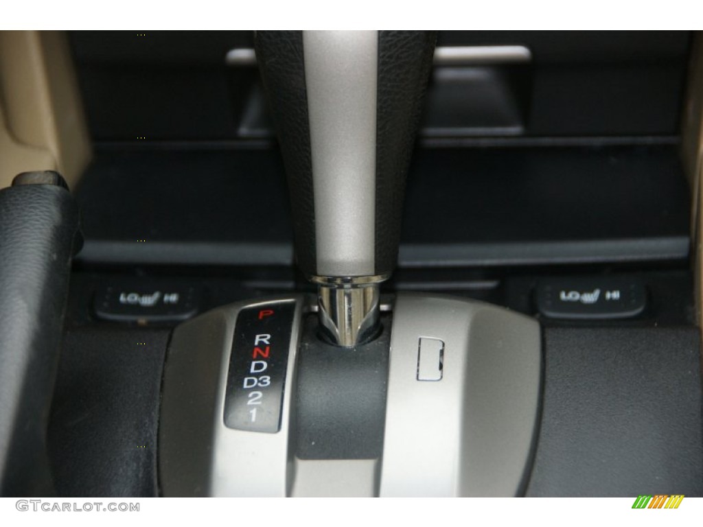 2008 Accord EX-L V6 Sedan - Basque Red Pearl / Gray photo #16