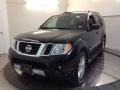 2011 Super Black Nissan Pathfinder LE 4x4  photo #1