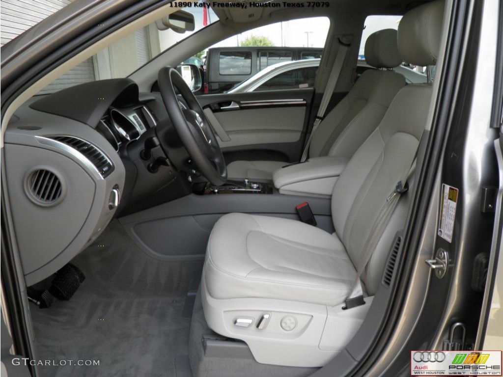 2011 Q7 3.0 TFSI quattro - Graphite Grey Metallic / Limestone Grey photo #7