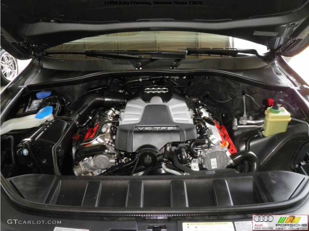 2011 Q7 3.0 TFSI quattro - Graphite Grey Metallic / Limestone Grey photo #16