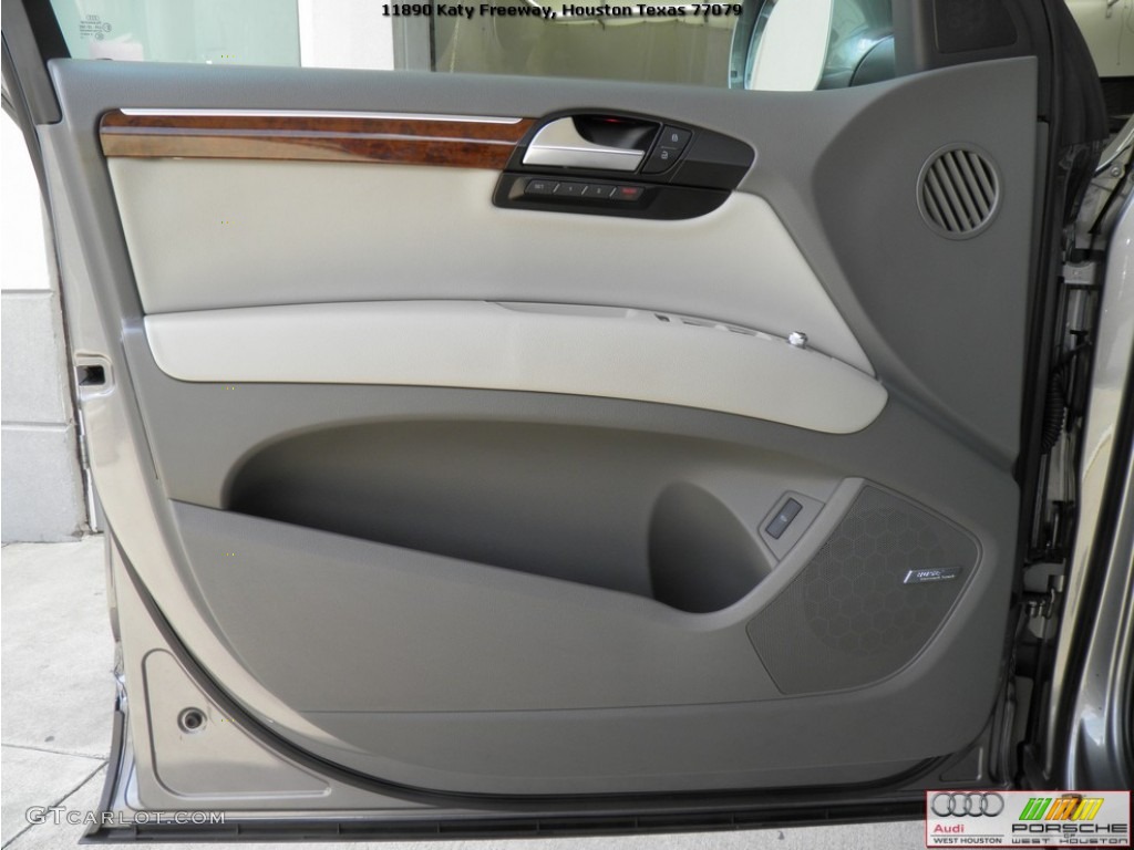 2011 Q7 3.0 TFSI quattro - Graphite Grey Metallic / Limestone Grey photo #29