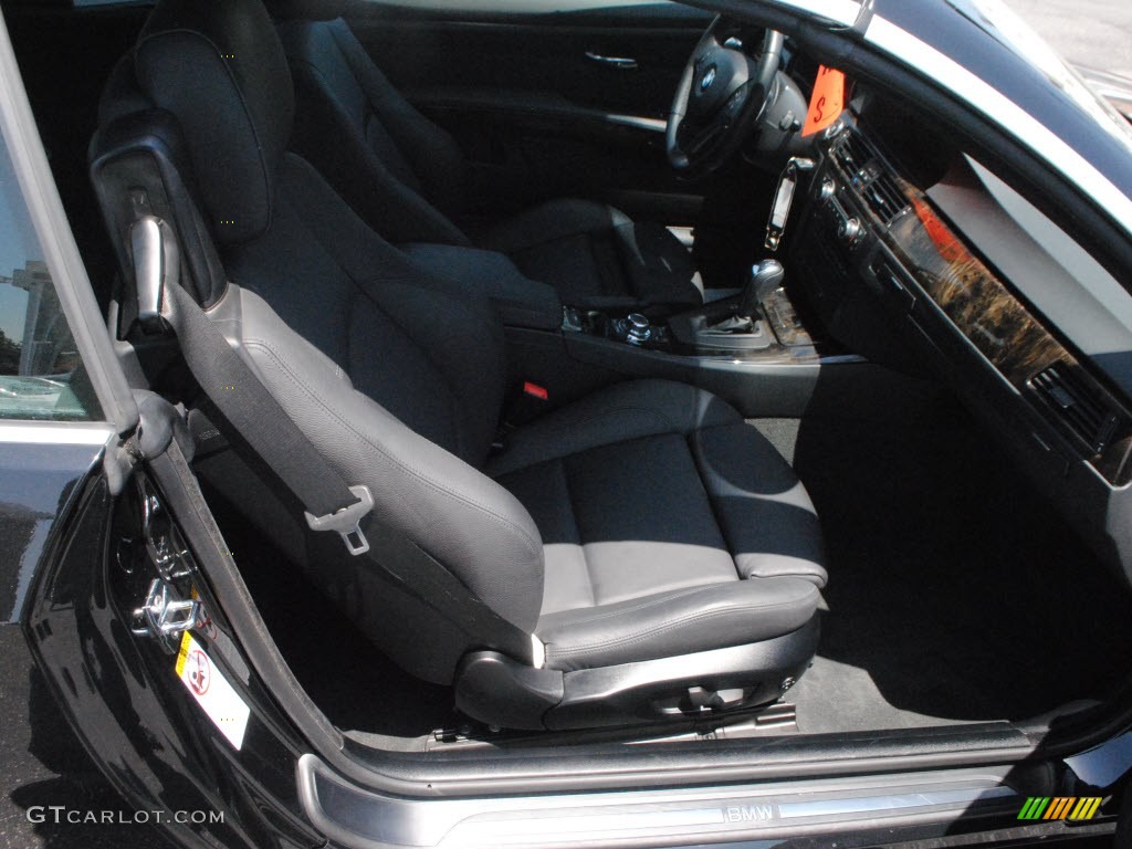 2009 3 Series 328i Convertible - Black Sapphire Metallic / Black photo #5