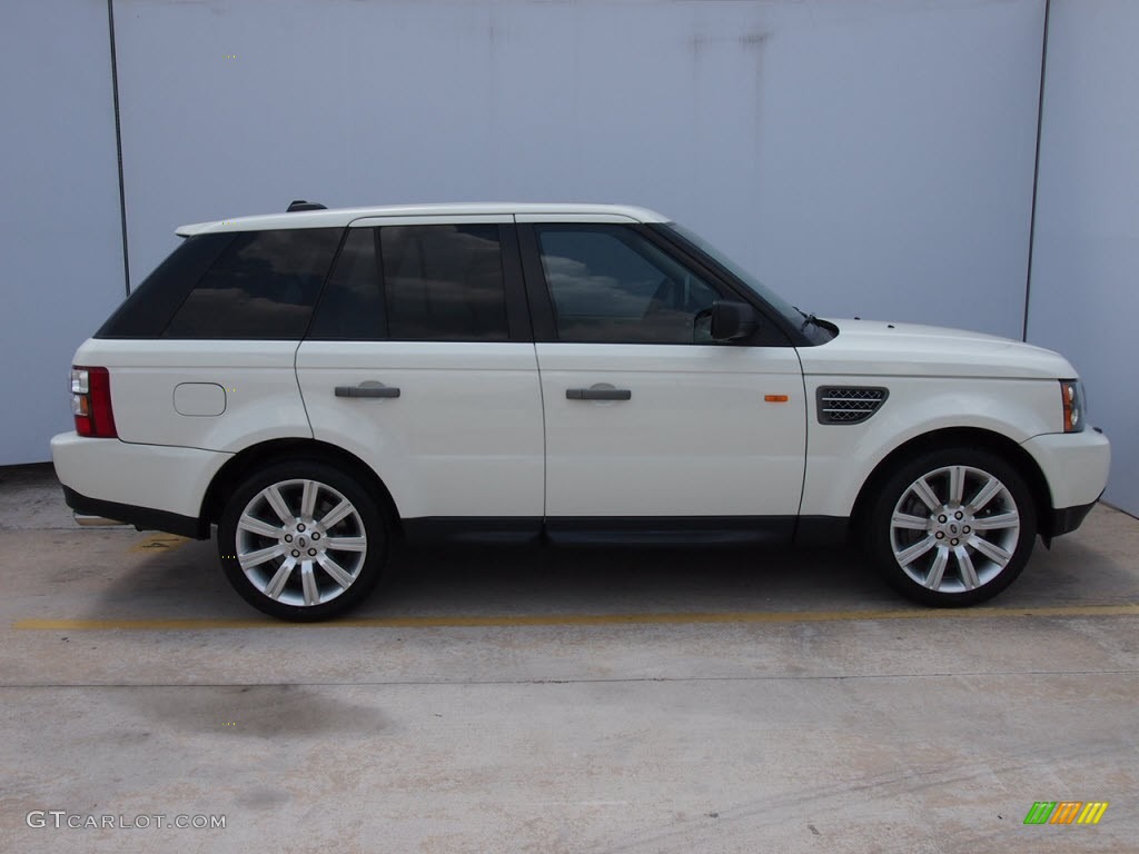 2008 Range Rover Sport Supercharged - Alaska White / Ivory photo #1