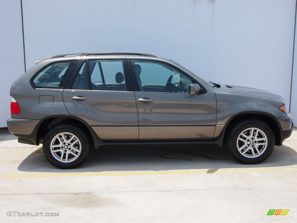 2006 X5 3.0i - Stratus Grey Metallic / Grey photo #1