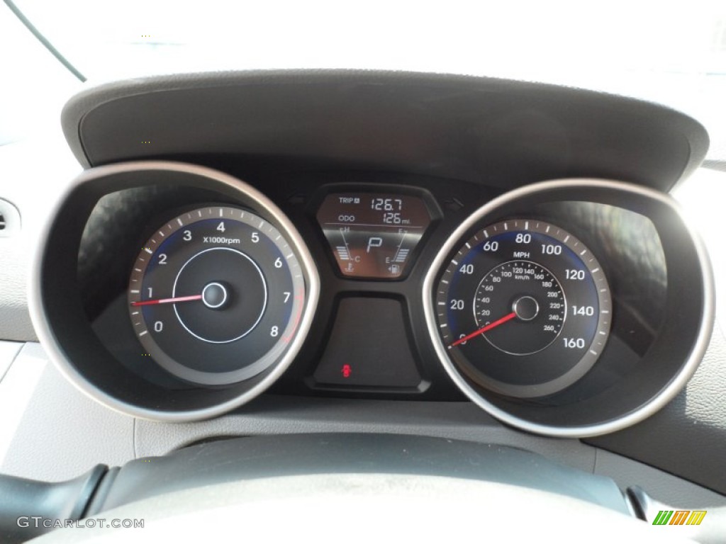 2013 Hyundai Elantra GLS Gauges Photo #64922999