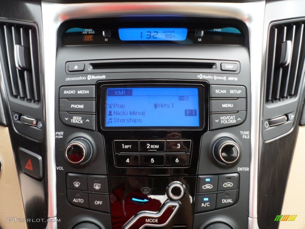 2013 Hyundai Sonata Limited Controls Photo #64923098