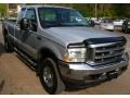 2002 Silver Metallic Ford F350 Super Duty XLT SuperCab 4x4  photo #11