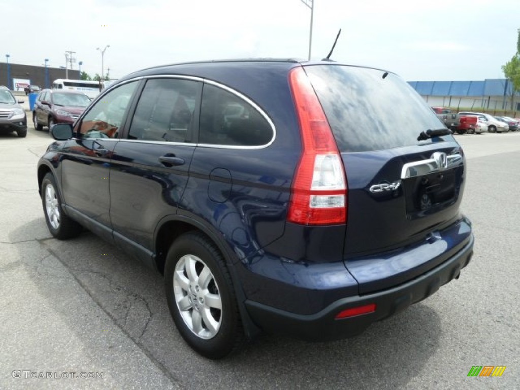 2007 CR-V EX-L 4WD - Royal Blue Pearl / Black photo #3