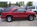 2002 Dark Cherry Red Metallic Chevrolet Blazer LS 4x4  photo #6