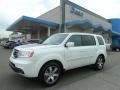 2012 White Diamond Pearl Honda Pilot Touring 4WD  photo #1