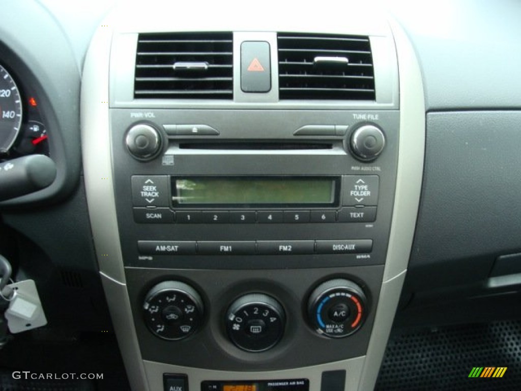 2010 Toyota Corolla S Audio System Photos