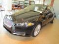 2012 Ultimate Black Metallic Jaguar XF Portfolio  photo #6