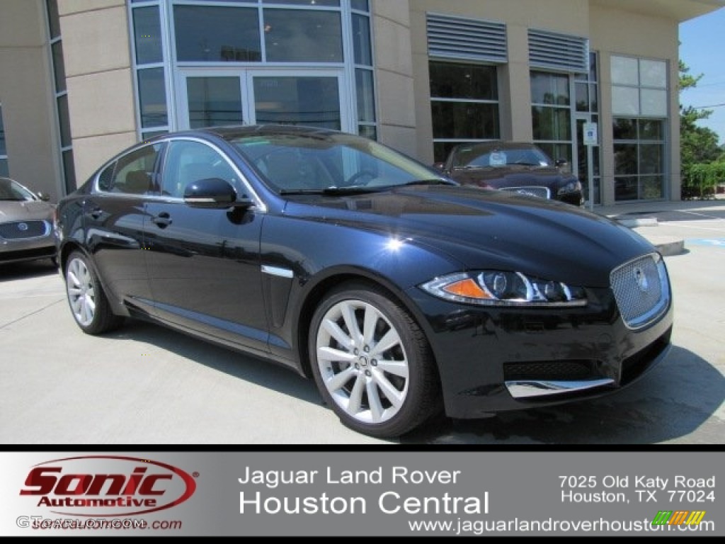 Azurite Blue Metallic Jaguar XF