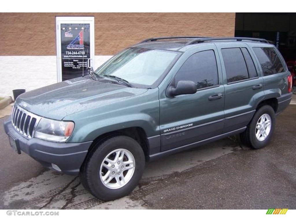 2003 Grand Cherokee Laredo - Steel Blue Pearlcoat / Taupe photo #1