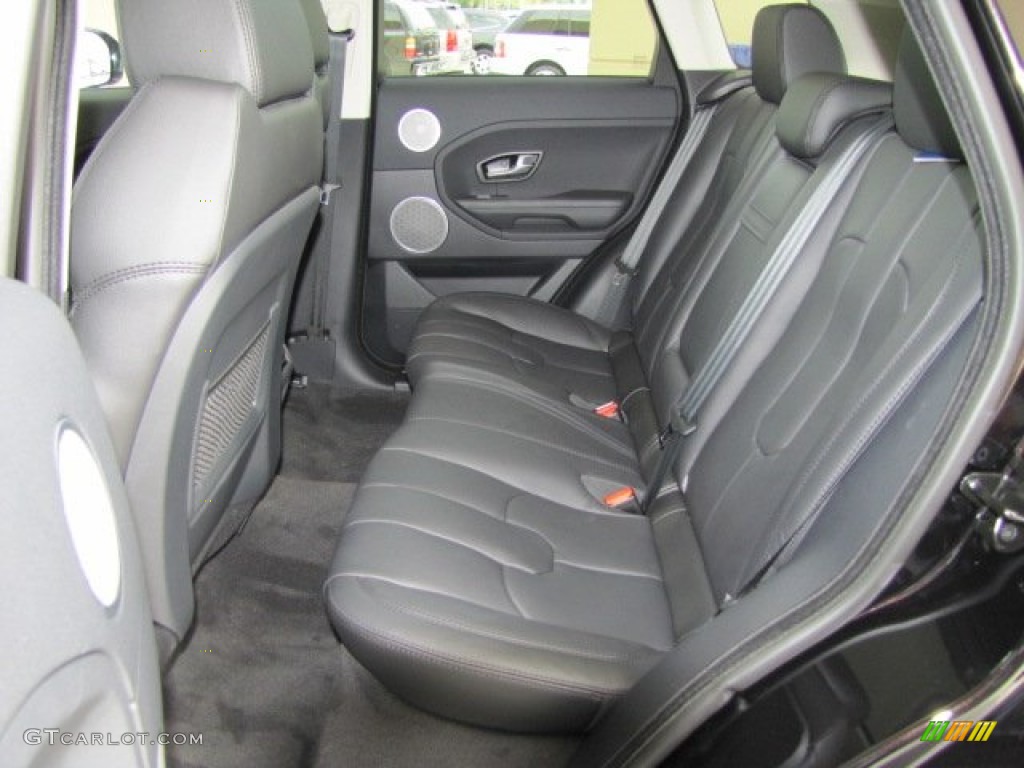 Ebony Interior 2012 Land Rover Range Rover Evoque Pure Photo #64929772