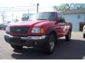 2002 Bright Red Ford Ranger XLT SuperCab 4x4  photo #1