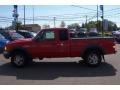 2002 Bright Red Ford Ranger XLT SuperCab 4x4  photo #3