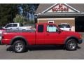 2002 Bright Red Ford Ranger XLT SuperCab 4x4  photo #8