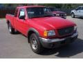2002 Bright Red Ford Ranger XLT SuperCab 4x4  photo #10