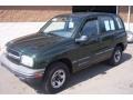 2000 Medium Green Metallic Chevrolet Tracker 4WD Hard Top  photo #3