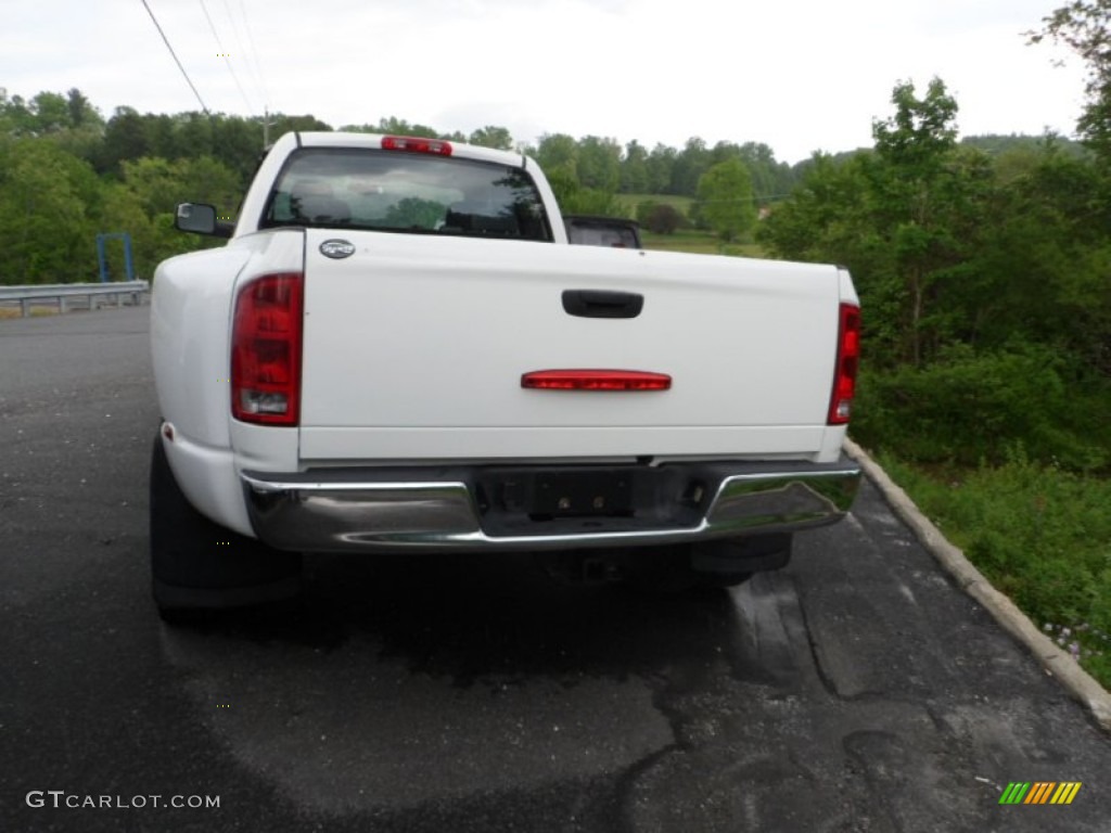 2004 Ram 3500 SLT Quad Cab 4x4 Dually - Bright White / Dark Slate Gray photo #15