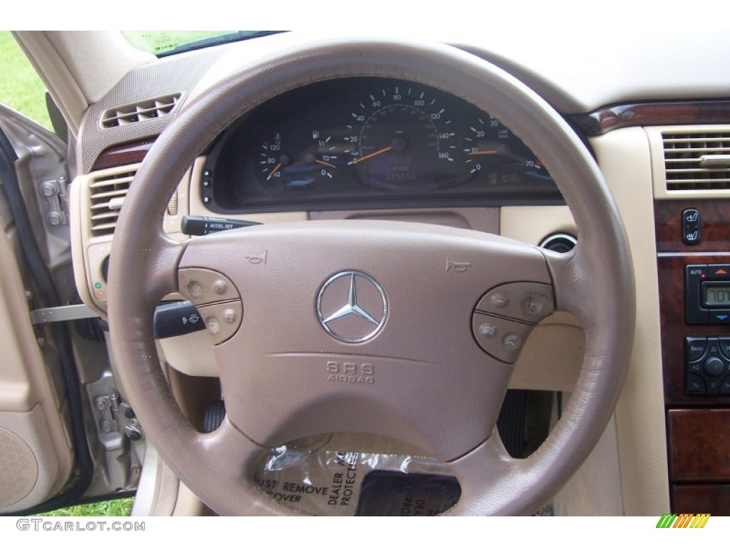 2000 Mercedes-Benz E 320 Wagon Java Steering Wheel Photo #64932084