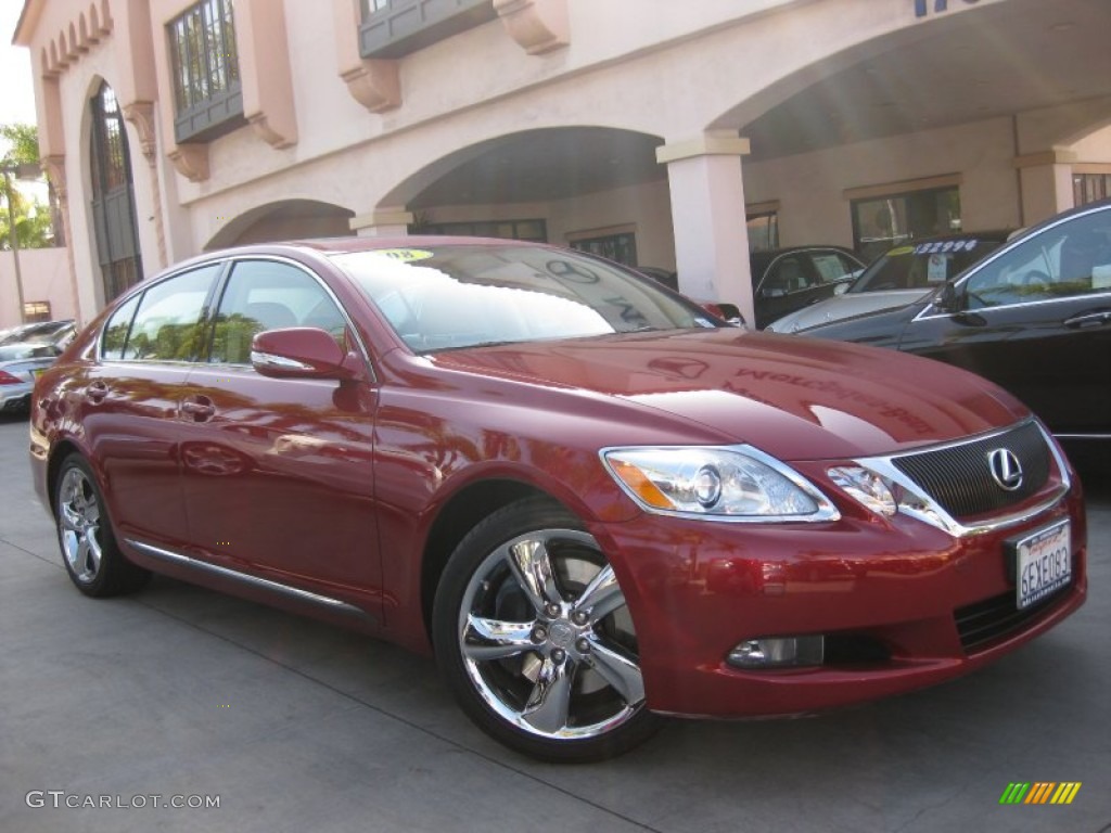 2008 GS 350 - Matador Red Mica / Cashmere photo #1