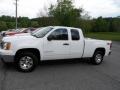 2008 Summit White GMC Sierra 1500 SLE Extended Cab 4x4  photo #1