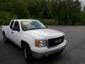2008 Summit White GMC Sierra 1500 SLE Extended Cab 4x4  photo #5