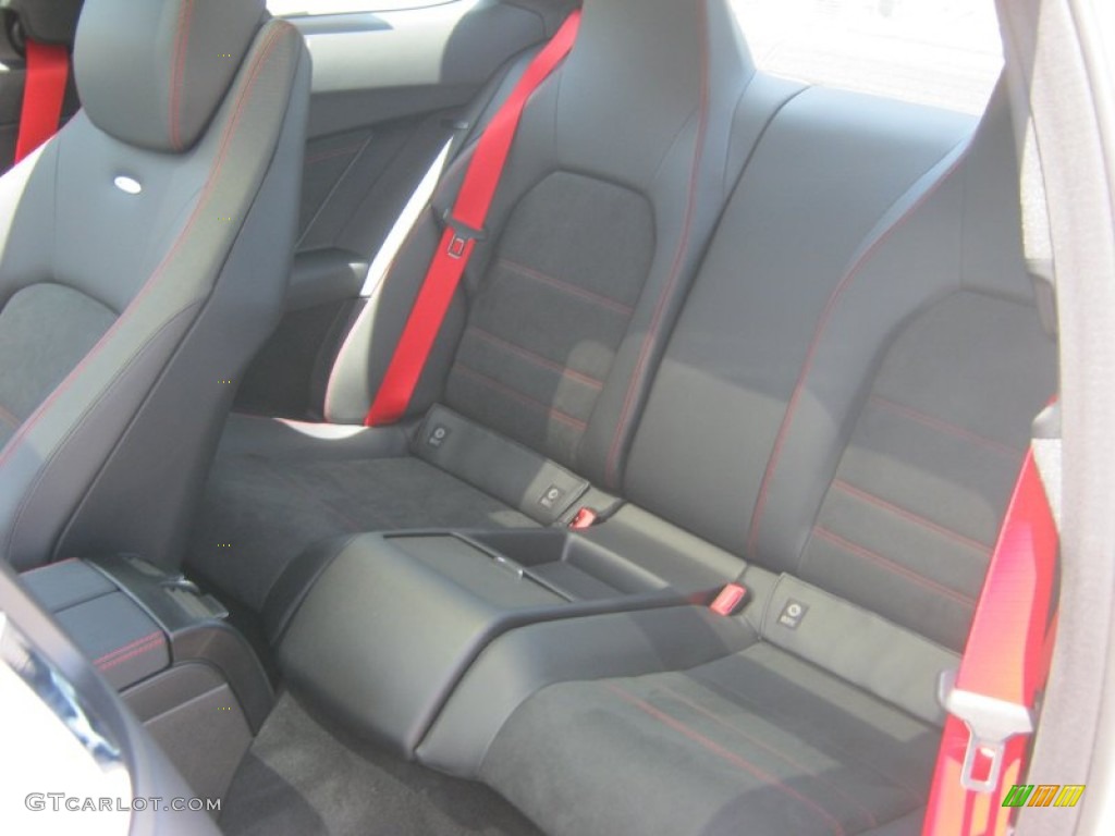 2012 Mercedes-Benz C 63 AMG Black Series Coupe Rear Seat Photos