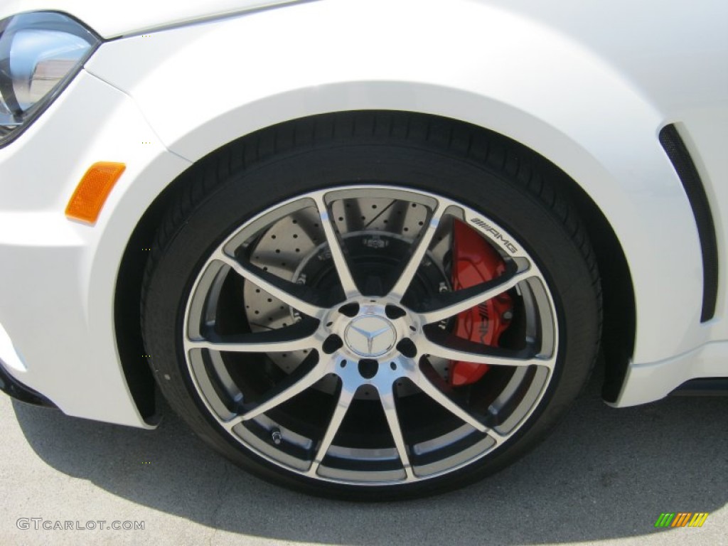 2012 C 63 AMG Black Series Coupe - Diamond White Metallic / AMG Black Series Black Dinamica/Red Stitching photo #20