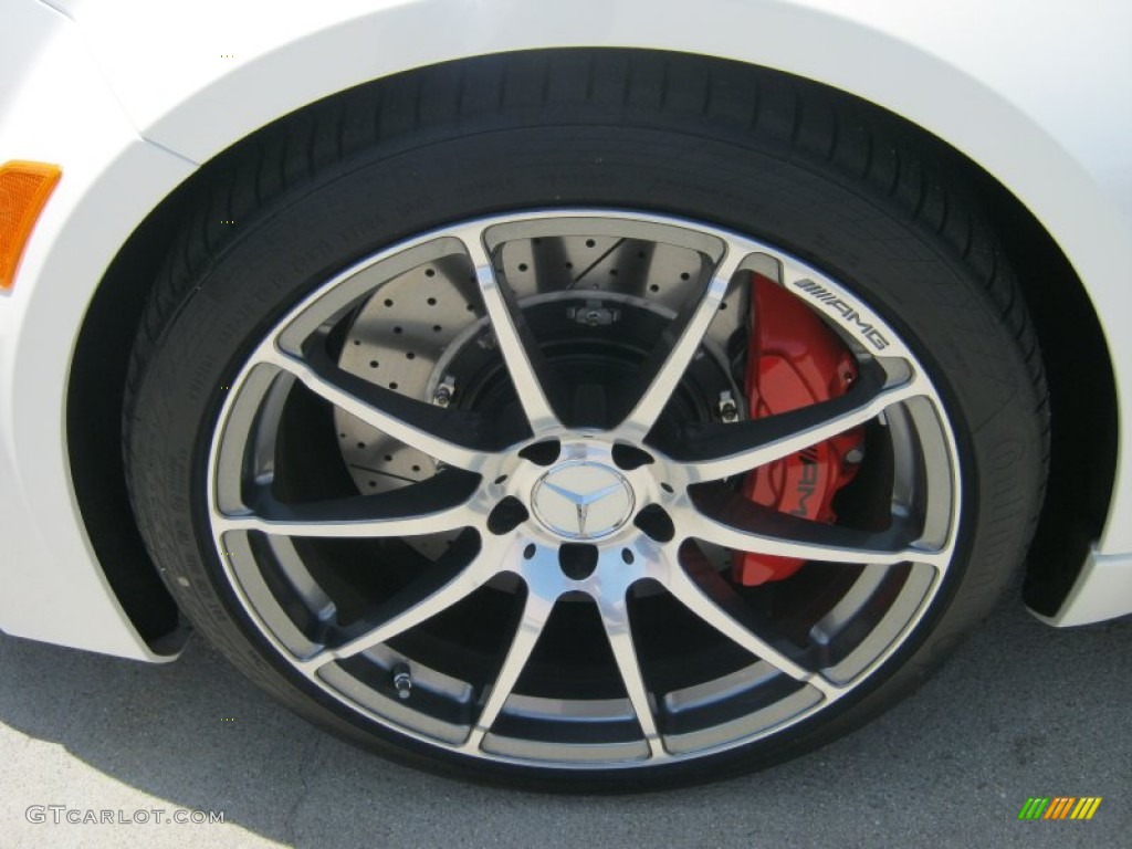 2012 C 63 AMG Black Series Coupe - Diamond White Metallic / AMG Black Series Black Dinamica/Red Stitching photo #25