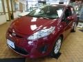 2011 Bright Magenta Metallic Ford Fiesta SE Hatchback  photo #5