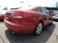 Canyon Red Pearl Effect 2005 Audi A6 4.2 quattro Sedan Exterior