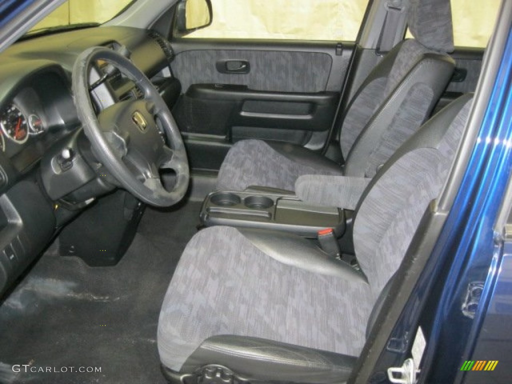 Black Interior 2003 Honda CR-V LX 4WD Photo #64934968