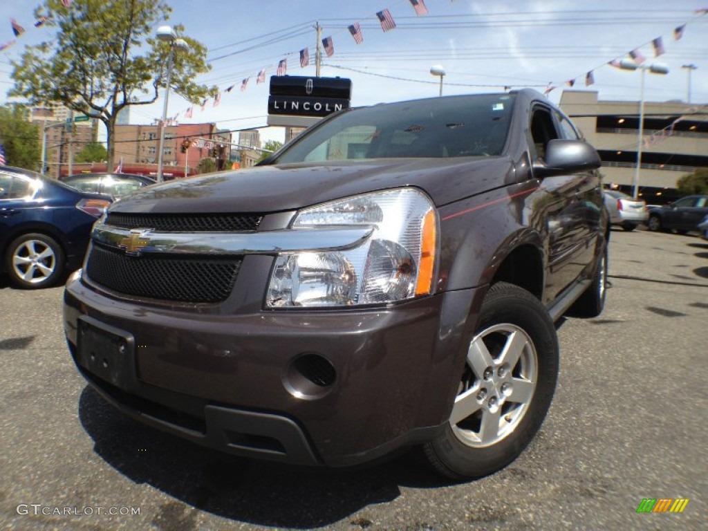 2007 Equinox LT AWD - Black Amethyst Metallic / Dark Gray photo #1