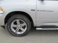 2011 Bright Silver Metallic Dodge Ram 1500 Big Horn Quad Cab 4x4  photo #3