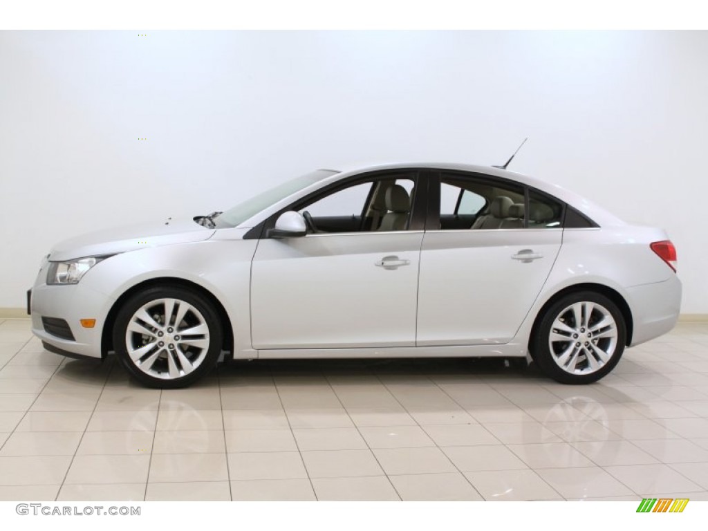 Silver Ice Metallic 2011 Chevrolet Cruze LTZ Exterior Photo #64938202