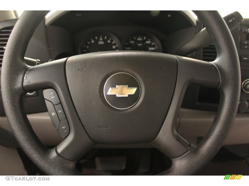 2009 Silverado 1500 Regular Cab - Blue Granite Metallic / Dark Titanium photo #7