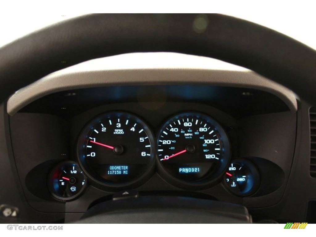 2009 Silverado 1500 Regular Cab - Blue Granite Metallic / Dark Titanium photo #8