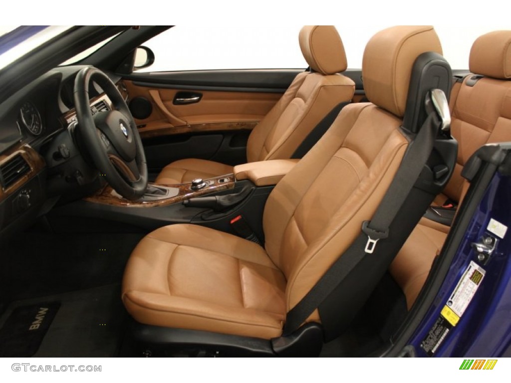 Saddle Brown/Black Interior 2008 BMW 3 Series 335i Convertible Photo #64939521