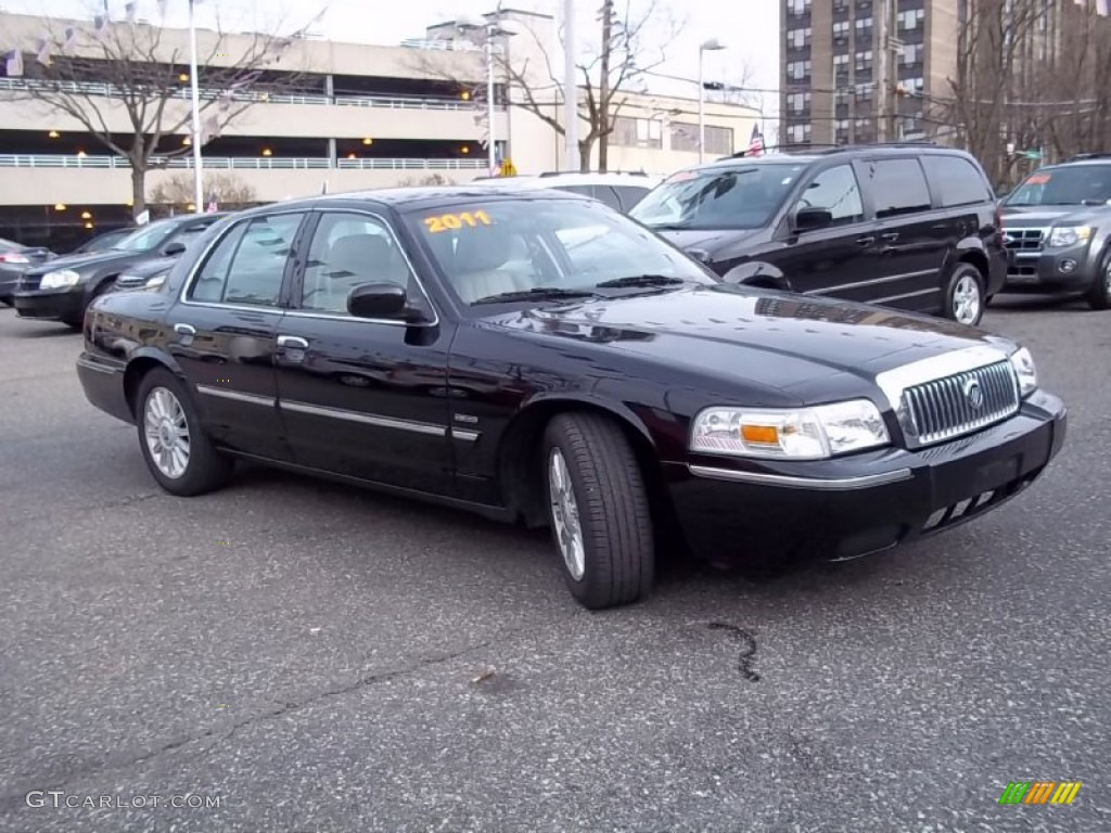 2011 Grand Marquis LS Ultimate Edition - Black / Medium Light Stone photo #3