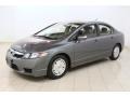 Polished Metal Metallic - Civic Hybrid Sedan Photo No. 3